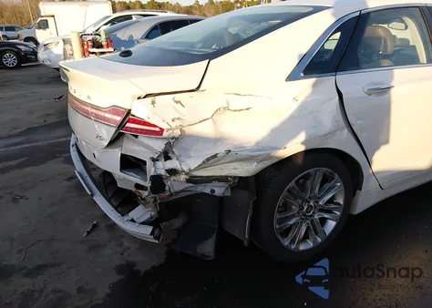 2013 Lincoln Mkz Hybrid from USA, damaged, VIN 3LN6L2LU3DR805200